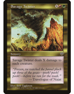 Magic: The Gathering Savage Twister (280) Lightly Played