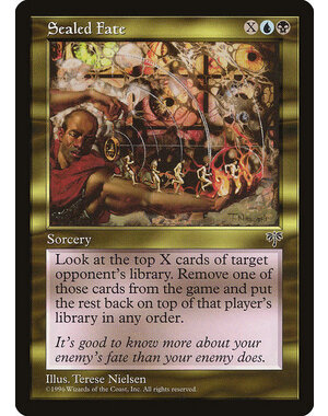 Magic: The Gathering Sealed Fate (282) Moderately Played