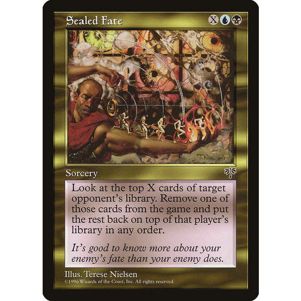 Magic: The Gathering Sealed Fate (282) Moderately Played
