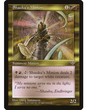 Magic: The Gathering Shauku's Minion (283) Heavily Played