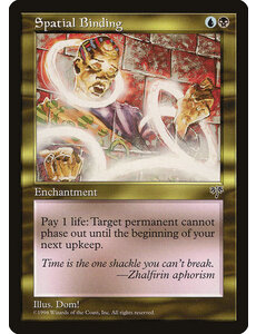 Magic: The Gathering Spatial Binding (284) Lightly Played