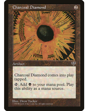 Magic: The Gathering Charcoal Diamond (296) Lightly Played