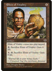 Magic: The Gathering Elixir of Vitality (300) Lightly Played