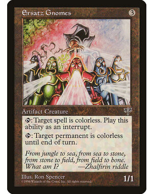 Magic: The Gathering Ersatz Gnomes (301) Lightly Played