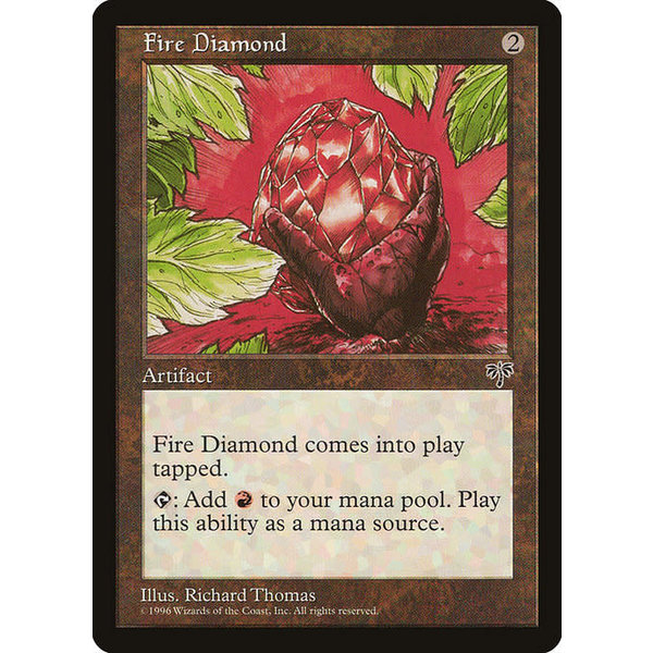 Magic: The Gathering Fire Diamond (302) Moderately Played