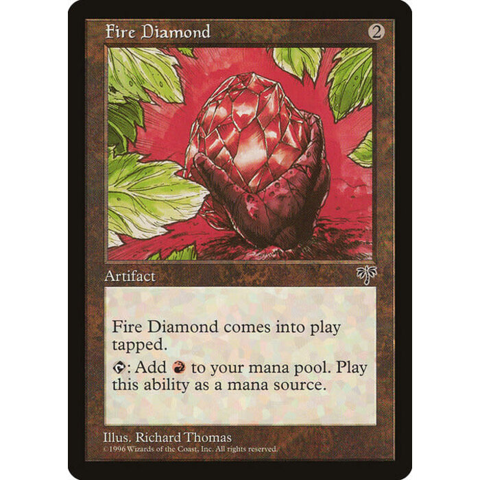 Magic: The Gathering Fire Diamond (302) Moderately Played