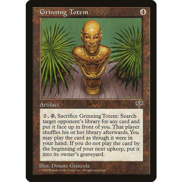 Magic: The Gathering Grinning Totem (303) Lightly Played