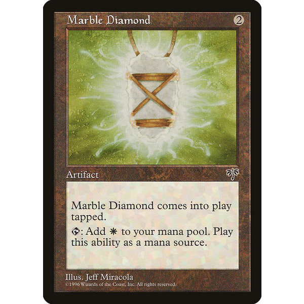 Magic: The Gathering Marble Diamond (310) Moderately Played