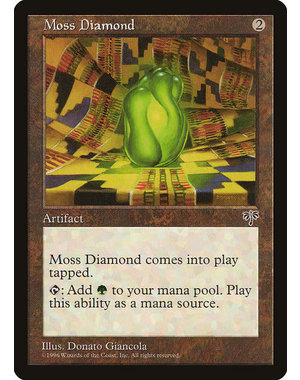 Magic: The Gathering Moss Diamond (312) Heavily Played