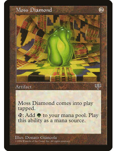 Magic: The Gathering Moss Diamond (312) Lightly Played