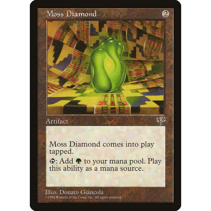 Magic: The Gathering Moss Diamond (312) Lightly Played