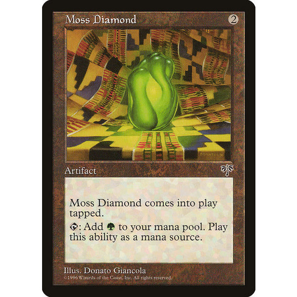 Magic: The Gathering Moss Diamond (312) Moderately Played