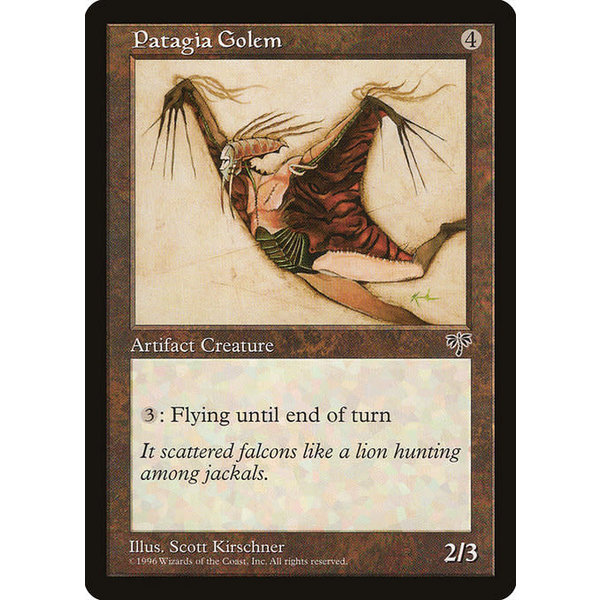 Magic: The Gathering Patagia Golem (313) Moderately Played