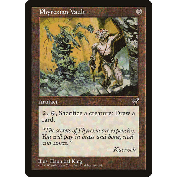 Magic: The Gathering Phyrexian Vault (316) Moderately Played