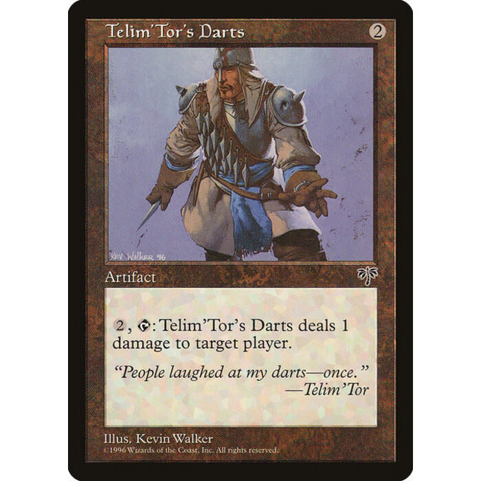Magic: The Gathering Telim'Tor's Darts (321) Moderately Played