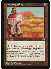 Magic: The Gathering Unerring Sling (322) Lightly Played