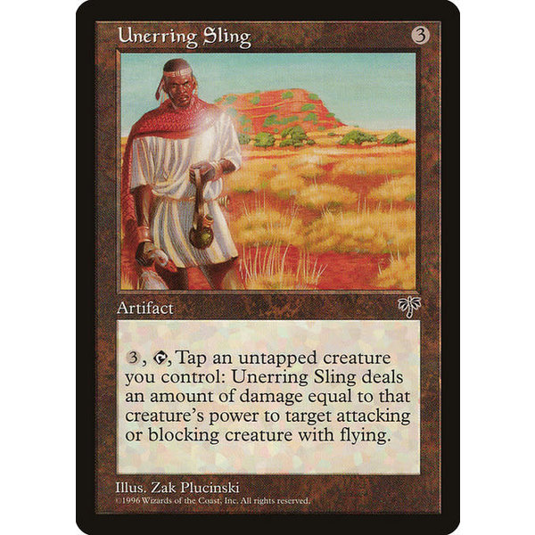 Magic: The Gathering Unerring Sling (322) Lightly Played