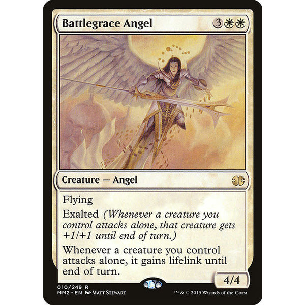 Magic: The Gathering Battlegrace Angel (010) Lightly Played