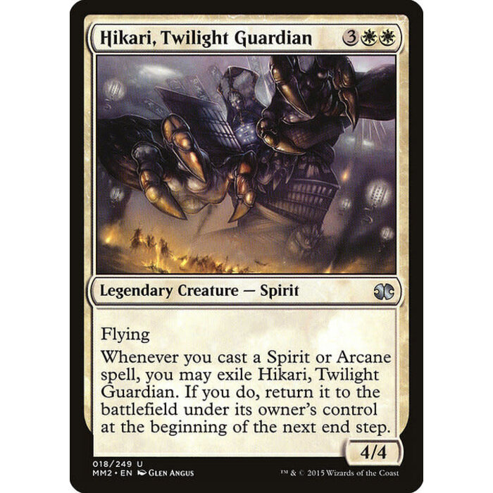 Magic: The Gathering Hikari, Twilight Guardian (018) Near Mint