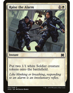 Magic: The Gathering Raise the Alarm (031) Near Mint