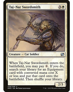 Magic: The Gathering Taj-Nar Swordsmith (036) Near Mint