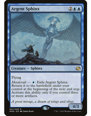Magic: The Gathering Argent Sphinx (041) Near Mint