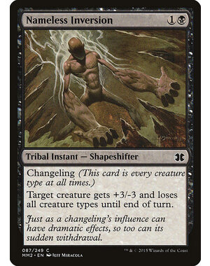 Magic: The Gathering Nameless Inversion (087) Lightly Played Foil