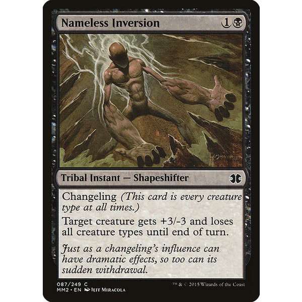 Magic: The Gathering Nameless Inversion (087) Lightly Played Foil