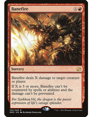 Magic: The Gathering Banefire (104) Lightly Played