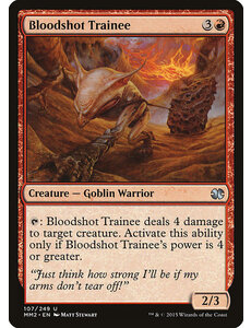 Magic: The Gathering Bloodshot Trainee (107) Near Mint