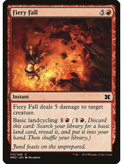 Magic: The Gathering Fiery Fall (113) Lightly Played