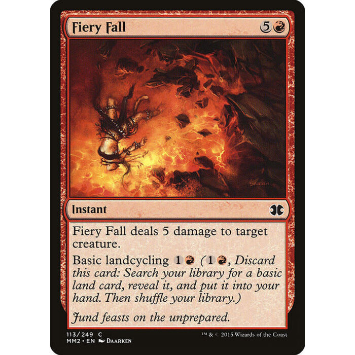 Magic: The Gathering Fiery Fall (113) Lightly Played