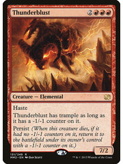 Magic: The Gathering Thunderblust (131) Moderately Played