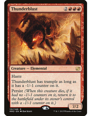 Magic: The Gathering Thunderblust (131) Moderately Played