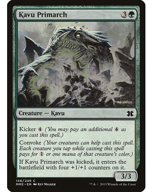 Magic: The Gathering Kavu Primarch (146) Near Mint