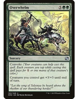 Magic: The Gathering Overwhelm (152) Lightly Played