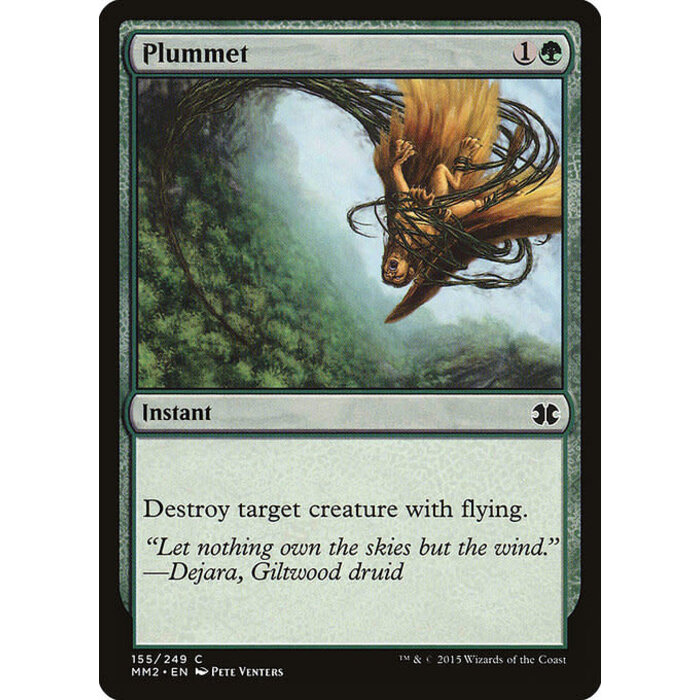 Magic: The Gathering Plummet (155) Near Mint
