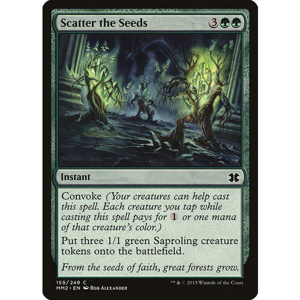 Magic: The Gathering Scatter the Seeds (159) Near Mint