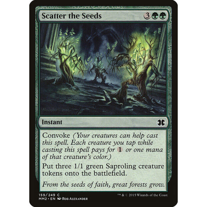 Magic: The Gathering Scatter the Seeds (159) Near Mint