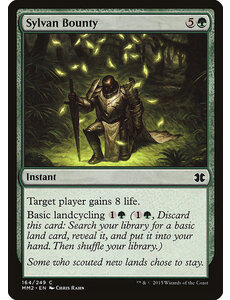 Magic: The Gathering Sylvan Bounty (164) Near Mint