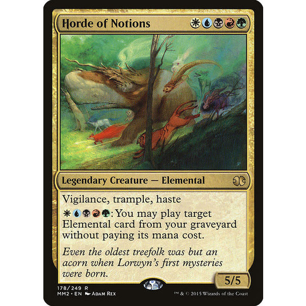 Magic: The Gathering Horde of Notions (178) Lightly Played
