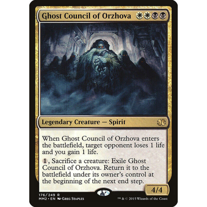 Magic: The Gathering Ghost Council of Orzhova (176) Lightly Played