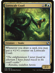 Magic: The Gathering Lorescale Coatl (179) Lightly Played Foil