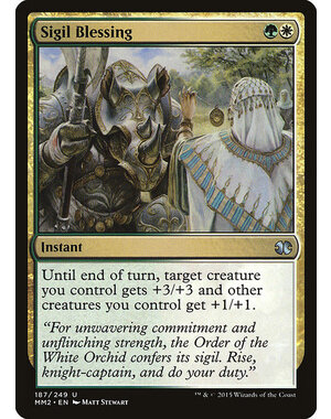 Magic: The Gathering Sigil Blessing (187) Near Mint