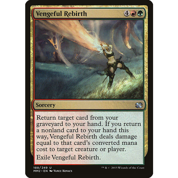 Magic: The Gathering Vengeful Rebirth (188) Near Mint