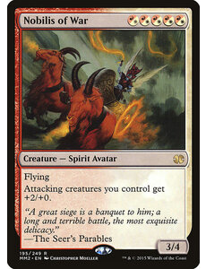 Magic: The Gathering Nobilis of War (195) Near Mint