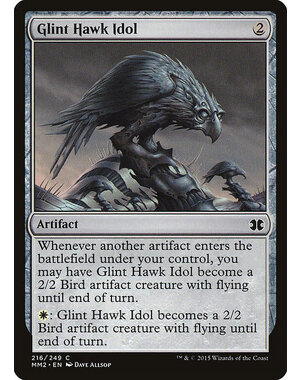 Magic: The Gathering Glint Hawk Idol (216) Near Mint