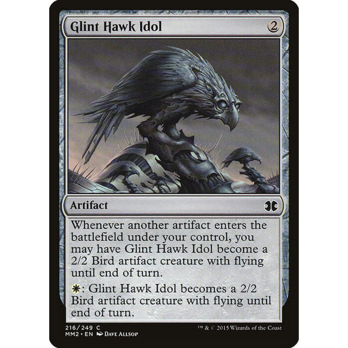 Magic: The Gathering Glint Hawk Idol (216) Near Mint