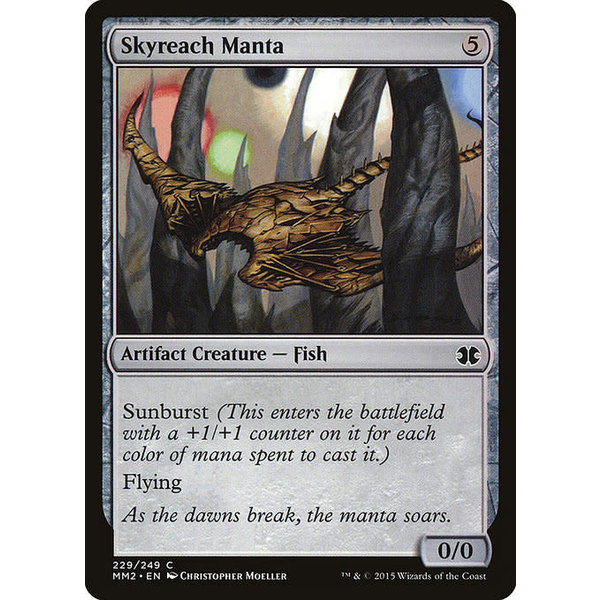 Magic: The Gathering Skyreach Manta (229) Near Mint