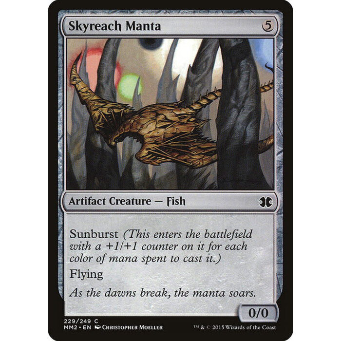 Magic: The Gathering Skyreach Manta (229) Near Mint